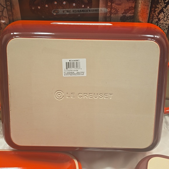 NWOT, Never Used  Le Creuset 4 Piece Set - Cerise Color - Picture 8 of 16